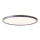 Brilliant - Ρυθμιζόμενο LED φωτιστικό οροφής SORELL LED/18W/230V 3000-6500K Ø 29 cm μαύρο, με τηλεχειριστήριο