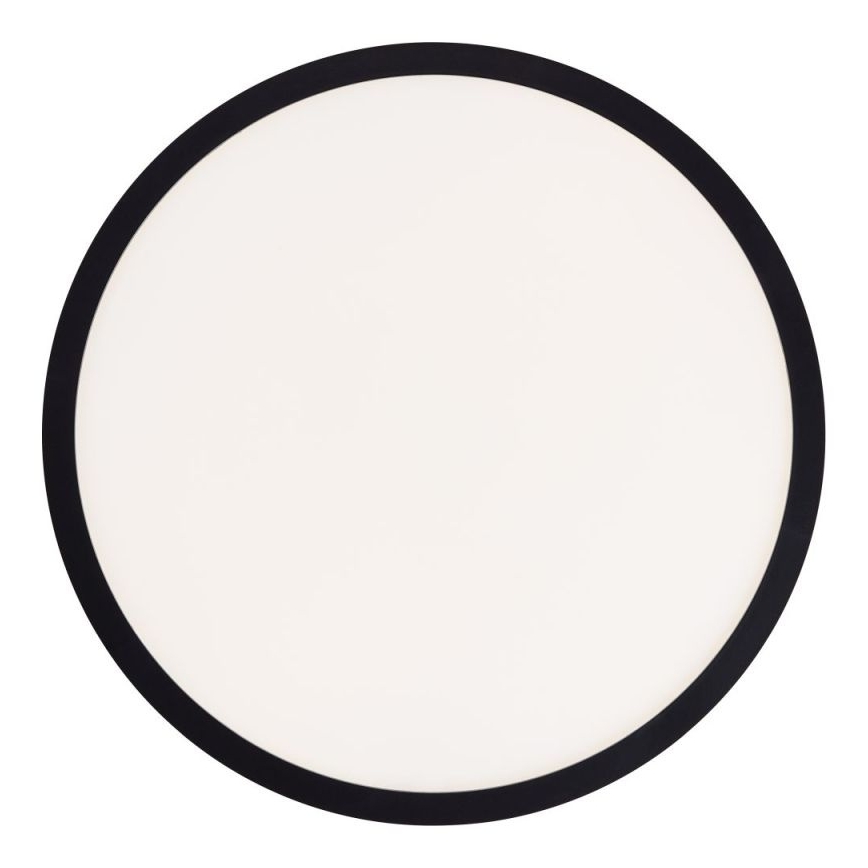 Brilliant - Ρυθμιζόμενο φωτιστικό οροφής SORELL LED/24W/230V 3000-6500K Ø 42 εκ. μαύρο + τηλεχειριστήριο
