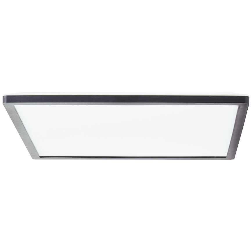 Brilliant - LED Ρυθμιζόμενο φωτιστικό οροφής SORELL LED/24/230V 3000-6500K 42x42 cm μαύρο + τηλεχειριστήριο