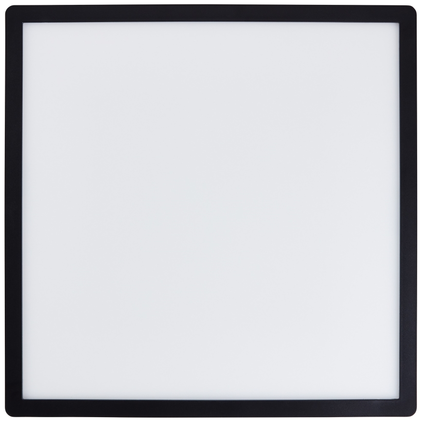 Brilliant - LED Ρυθμιζόμενο φωτιστικό οροφής SORELL LED/24/230V 3000-6500K 42x42 cm μαύρο + τηλεχειριστήριο