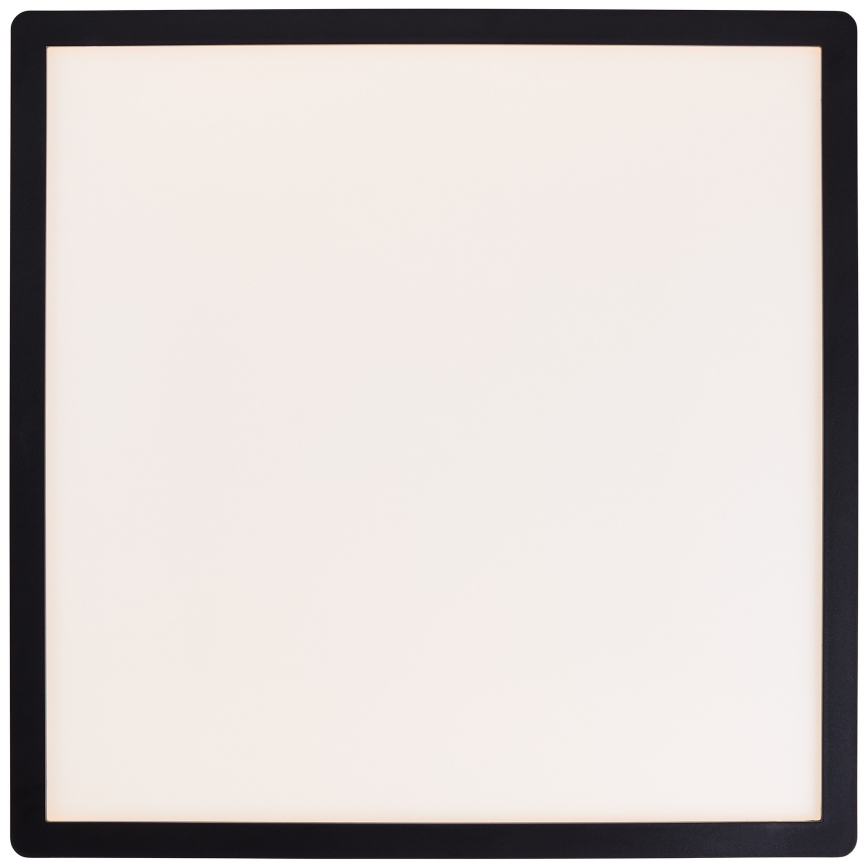Brilliant - LED Ρυθμιζόμενο φωτιστικό οροφής SORELL LED/24/230V 3000-6500K 42x42 cm μαύρο + τηλεχειριστήριο