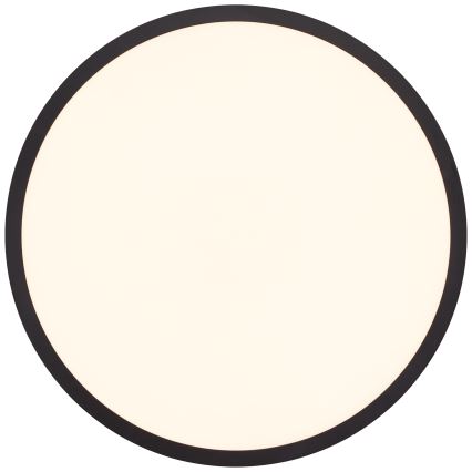 Brilliant - Ρυθμιζόμενο φωτιστικό οροφής LED TUCO LED/33W/230V 3000-6500K διάμ. 50 cm μαύρο + τηλεχειριστήριο