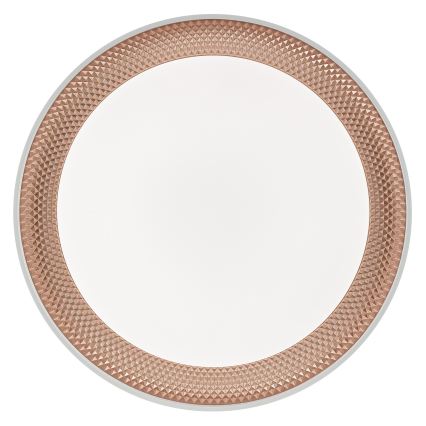 Brilliant - Ρυθμιζόμενο φωτιστικό οροφής LED WALDO LED/36W/230V 3000-6500K Ø 48,5 cm λευκό/ροζ χρυσό + τηλεχειριστήριο