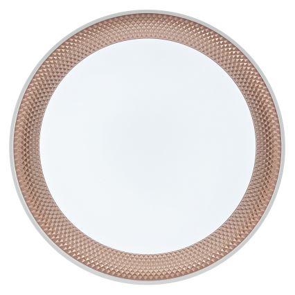 Brilliant - Ρυθμιζόμενο φωτιστικό οροφής LED WALDO LED/36W/230V 3000-6500K Ø 48,5 cm λευκό/ροζ χρυσό + τηλεχειριστήριο