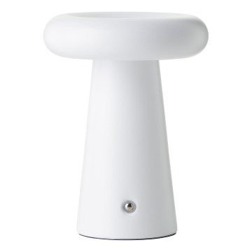 Brilliant - Ρυθμιζόμενο LED επιτραπέζιο εξωτερικό φωτιστικό αφής MUFFIN LED/3W/5V USB 2600 mAh IP44 λευκό
