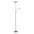 Brilliant - Ρυθμιζόμενο LED επιδαπέδιο φωτιστικό ROSANNA 2xLED/13W/230V ματ χρώμιο