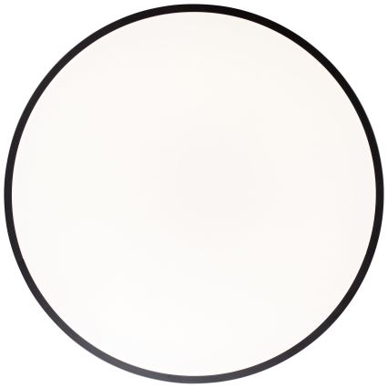 Brilliant - Ρυθμιζόμενο φωτιστικό οροφής SLIMLINE LED/60W/230V 3000-6500K Ø49 cm μαύρο + τηλεχειριστήριο