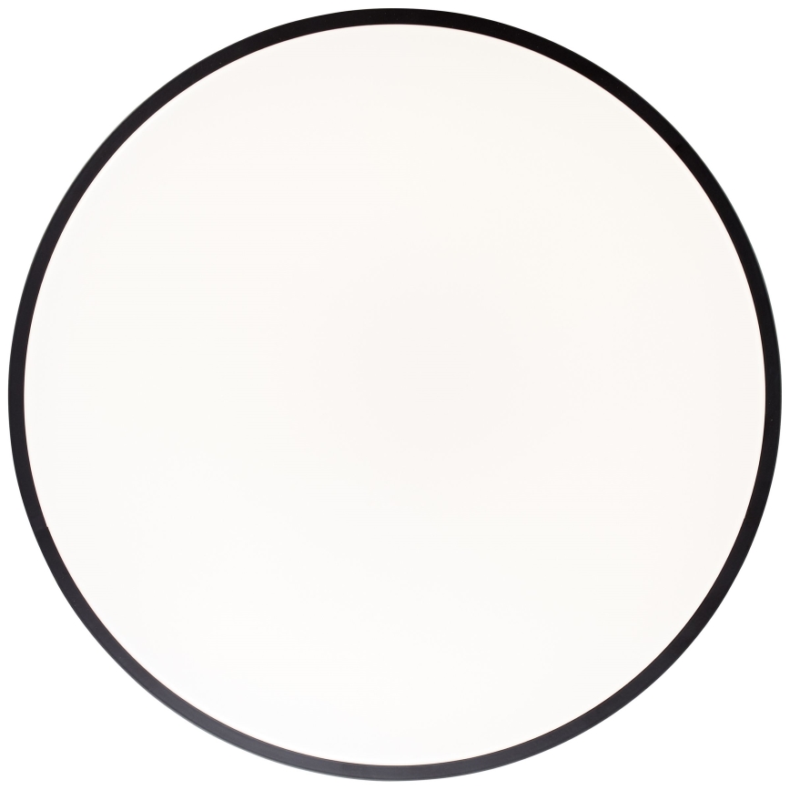 Brilliant - Ρυθμιζόμενο φωτιστικό οροφής SLIMLINE LED/60W/230V 3000-6500K Ø49 cm μαύρο + τηλεχειριστήριο