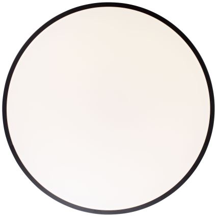 Brilliant - Ρυθμιζόμενο φωτιστικό οροφής SLIMLINE LED/60W/230V 3000-6500K Ø49 cm μαύρο + τηλεχειριστήριο