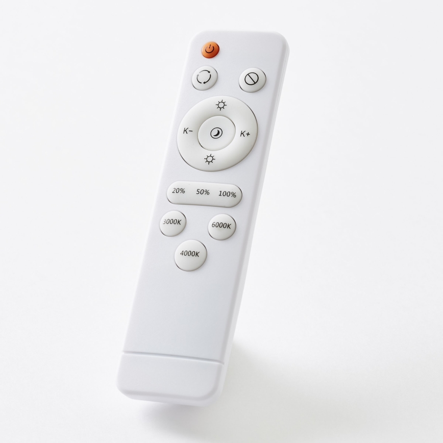 Brilliant - Ρυθμιζόμενο φωτιστικό οροφής SLIMLINE LED/60W/230V 3000-6500K Ø49 cm μαύρο + τηλεχειριστήριο