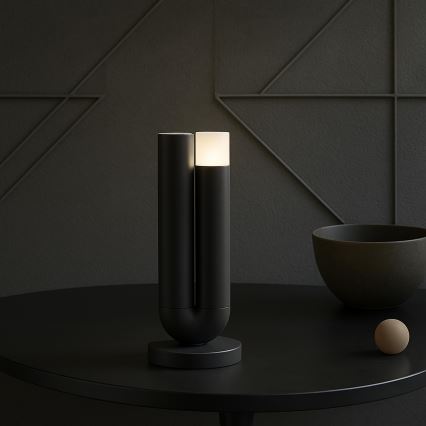 Brilliant - Ρυθμιζόμενη LED επαναφορτιζόμενη επιτραπέζια εξωτερική λάμπα αφής SAYU LED/2,5W/5V 2700K 2600 mAh IP44 μαύρη