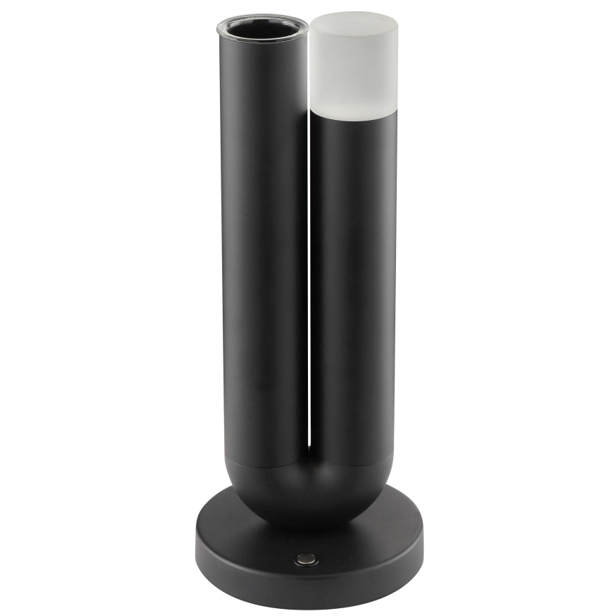 Brilliant - Ρυθμιζόμενη LED επαναφορτιζόμενη επιτραπέζια εξωτερική λάμπα αφής SAYU LED/2,5W/5V 2700K 2600 mAh IP44 μαύρη