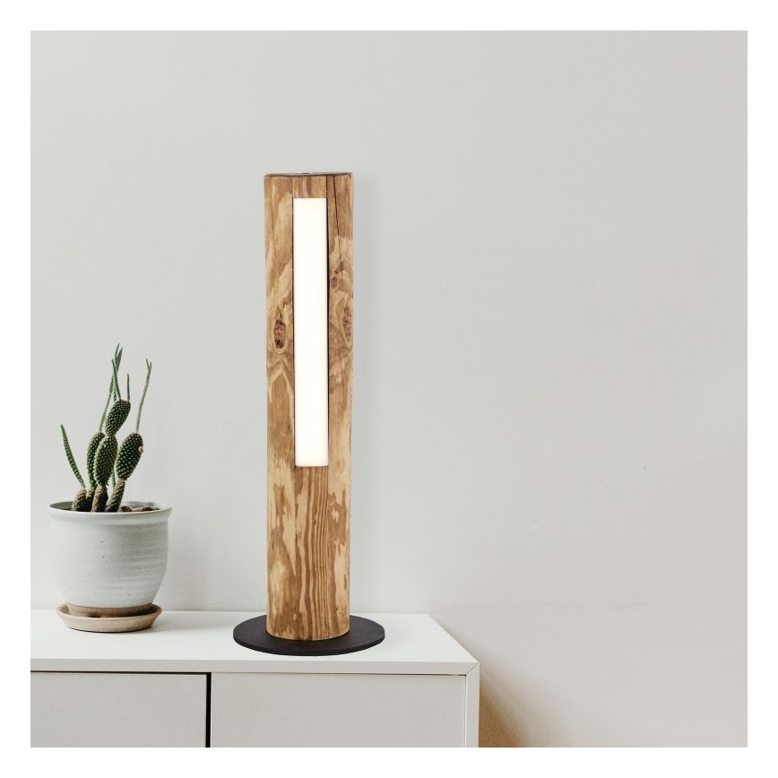 Brilliant - Επιτραπέζια λάμπα αφής dimming LED ODUN LED/8W/230V πεύκο