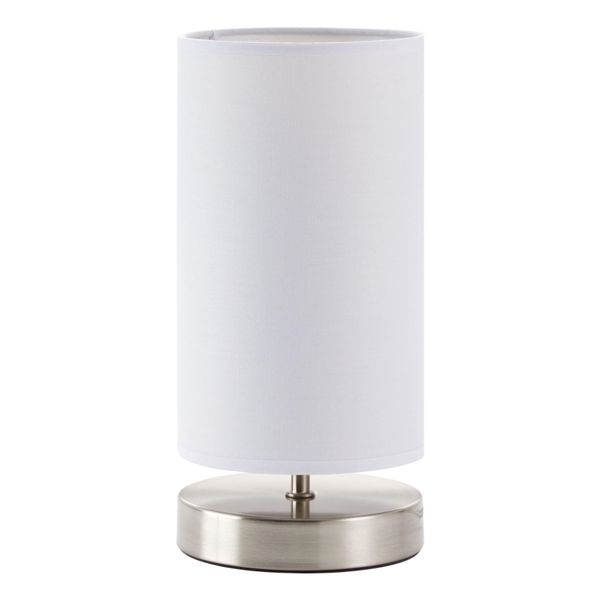 Brilliant - Επιτραπέζιο φωτιστικό CLARIE 1xE14/40W/230V ματ χρώμιο/λευκό