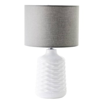 Brilliant - Επιτραπέζιο φωτιστικό ILYSA 1xE14/40W/230V λευκό/γκρίζο