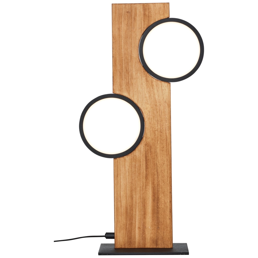 Brilliant - Επιτραπέζιο φωτιστικό LED CHEESY LED/12W/230V πεύκο