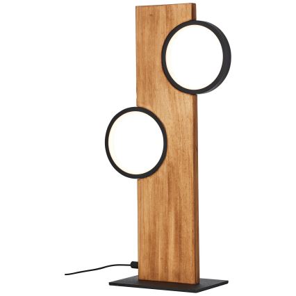 Brilliant - Επιτραπέζιο φωτιστικό LED CHEESY LED/12W/230V πεύκο