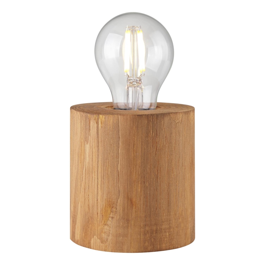 Brilliant - Επιτραπέζιο φωτιστικό WOODRA 1xE27/20W/230V από πεύκο