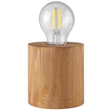 Brilliant - Επιτραπέζιο φωτιστικό WOODRA 1xE27/20W/230V από πεύκο