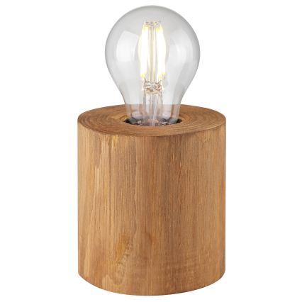 Brilliant - Επιτραπέζιο φωτιστικό WOODRA 1xE27/20W/230V από πεύκο