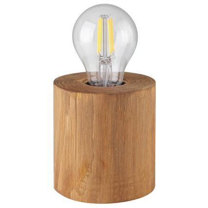 Brilliant - Επιτραπέζιο φωτιστικό WOODRA 1xE27/20W/230V από πεύκο