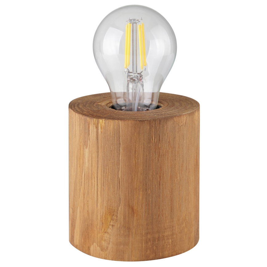 Brilliant - Επιτραπέζιο φωτιστικό WOODRA 1xE27/20W/230V από πεύκο