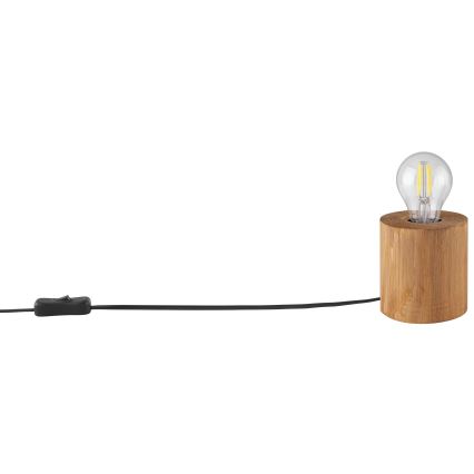 Brilliant - Επιτραπέζιο φωτιστικό WOODRA 1xE27/20W/230V από πεύκο