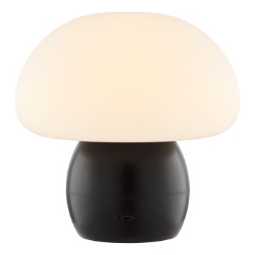 Brilliant - Επιτραπέζιο επαναφορτιζόμενο φωτιστικό LED αφής, ρυθμιζόμενης έντασης DUPIS LED/2W/5V 2700K 1800 mAh μαύρο