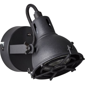 Brilliant - Επιτοίχιο φωτιστικό σποτ JESPER 1xGU10/5W/230V μαύρο