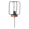 Brilliant - Επιτοίχιο φωτιστικό TOSH 1xE27/52W/230V τοπολ