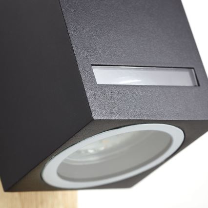 Brilliant - Επιτοίχιο φωτιστικό εξωτερικού χώρου GALENI 1xGU10/20W/230V IP44