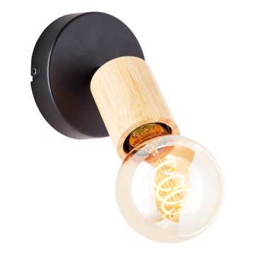 Brilliant - Επιτοίχιο σποτ 1xE27/28W/230V μπαμπού