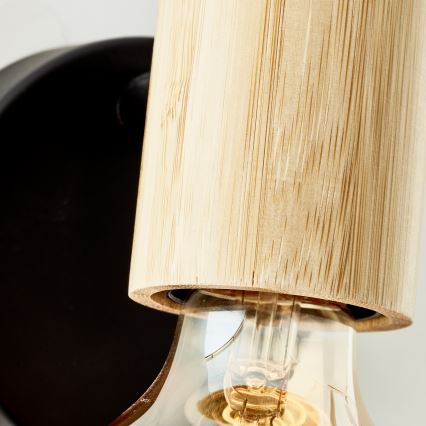 Brilliant - Επιτοίχιο σποτ KERRY 1xE27/40W/230V μπαμπού