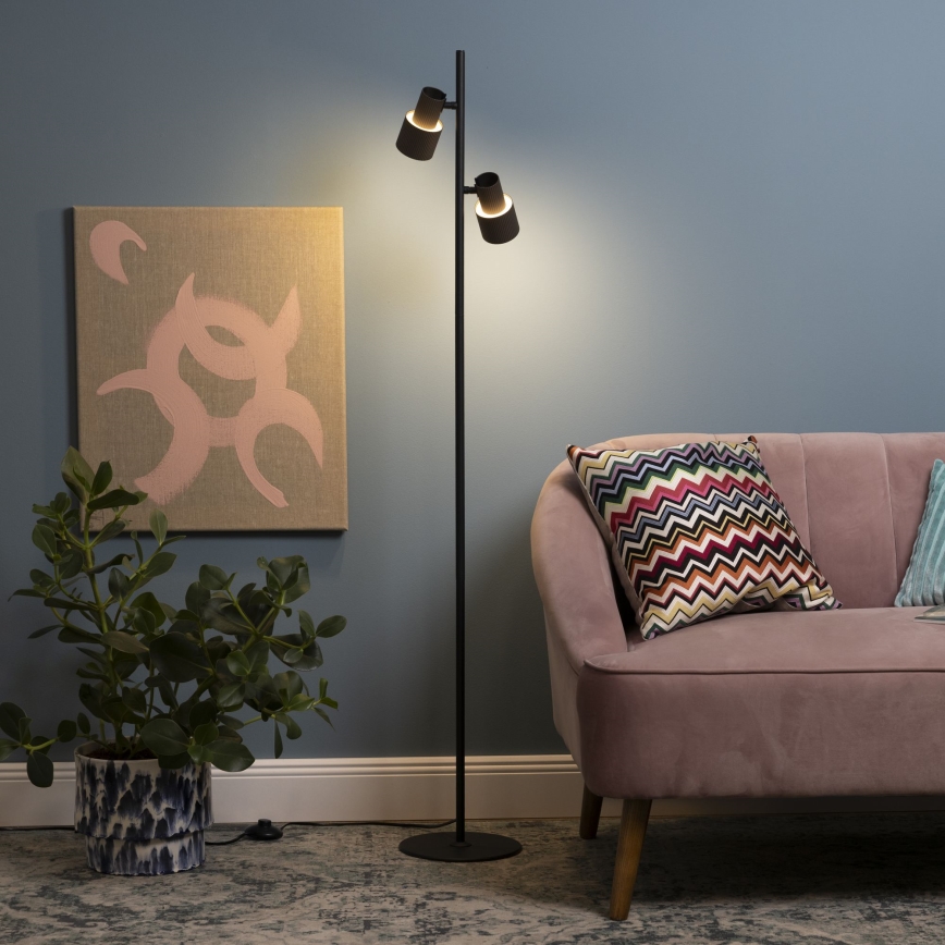 Brilliant - Επιδαπέδιο φωτιστικό CADIZ 2xGU10/10W/230V μπρονζέ