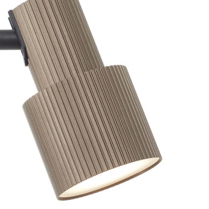 Brilliant - Επιδαπέδιο φωτιστικό CADIZ 2xGU10/10W/230V μπρονζέ