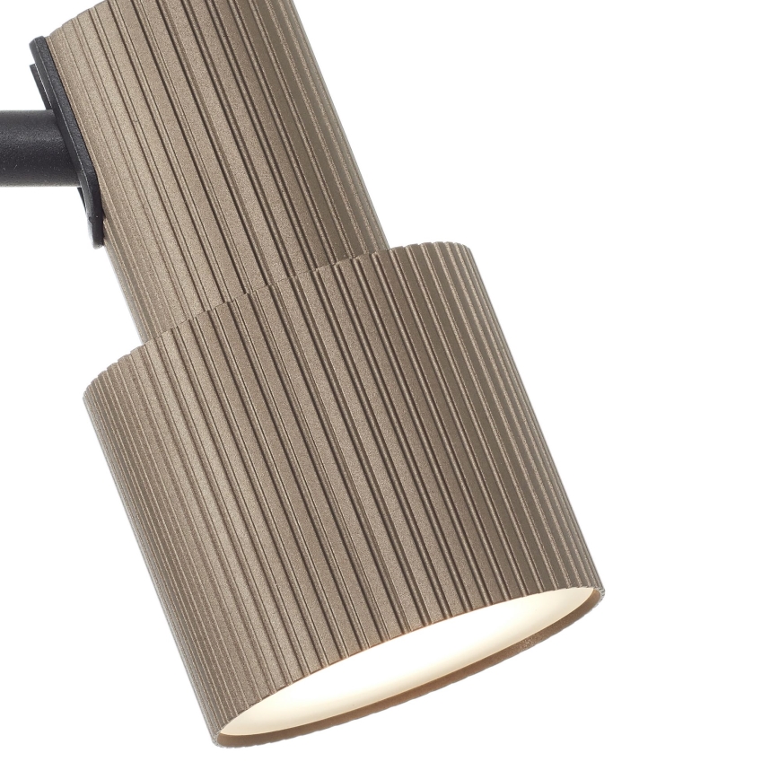 Brilliant - Επιδαπέδιο φωτιστικό CADIZ 2xGU10/10W/230V μπρονζέ