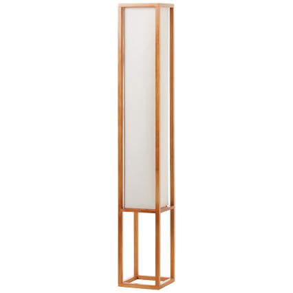 Brilliant - Επιδαπέδιο φωτιστικό SEASIDE 2xE27/40W/230V λευκό/καφέ