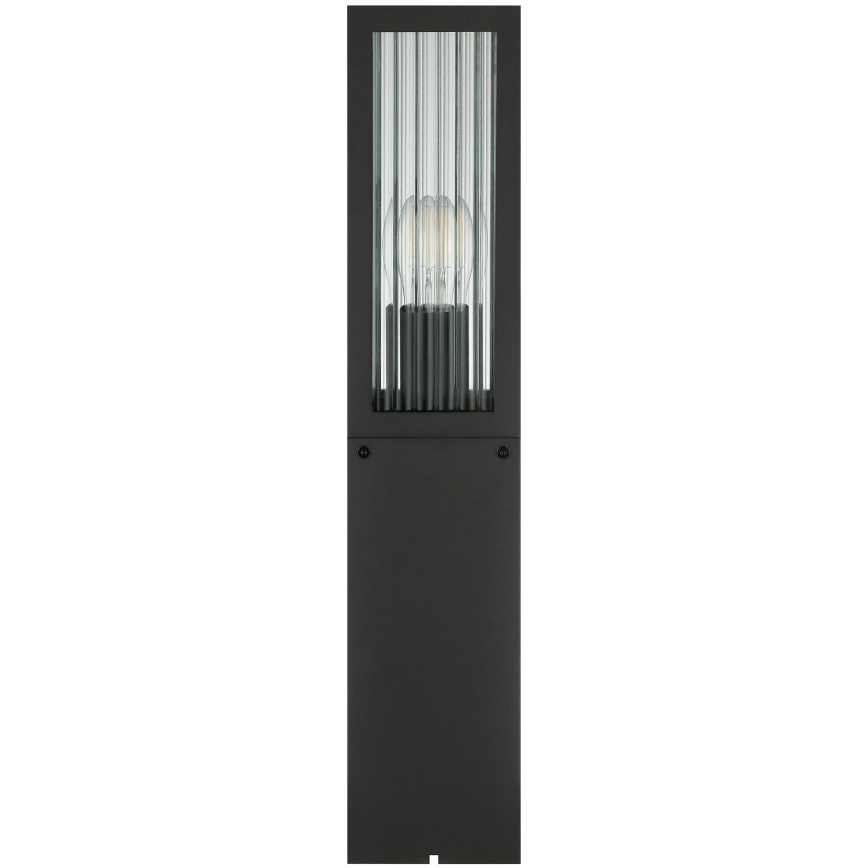 Brilliant - Εξωτερικό φωτιστικό GETTA 1xE27/20W/230V 50 cm IP44 μαύρο