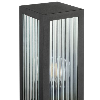 Brilliant - Εξωτερικό φωτιστικό GETTA 1xE27/20W/230V 50 cm IP44 μαύρο