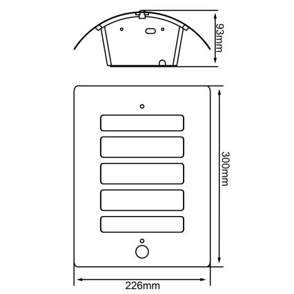 Brilliant - Επιτοίχιο φωτιστικό εξωτερικού χώρου με ανιχνευτή κίνησης και αισθητήρα σούρουπου TODD 1xE27/60W/230V IP44 ανθρακί