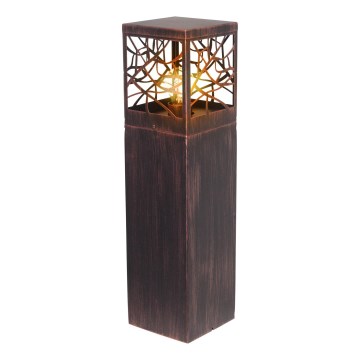 Brilliant - Εξωτερικό φωτιστικό WHITNEY 1xE27/52W/230V IP44 πατίνα/χάλκινο