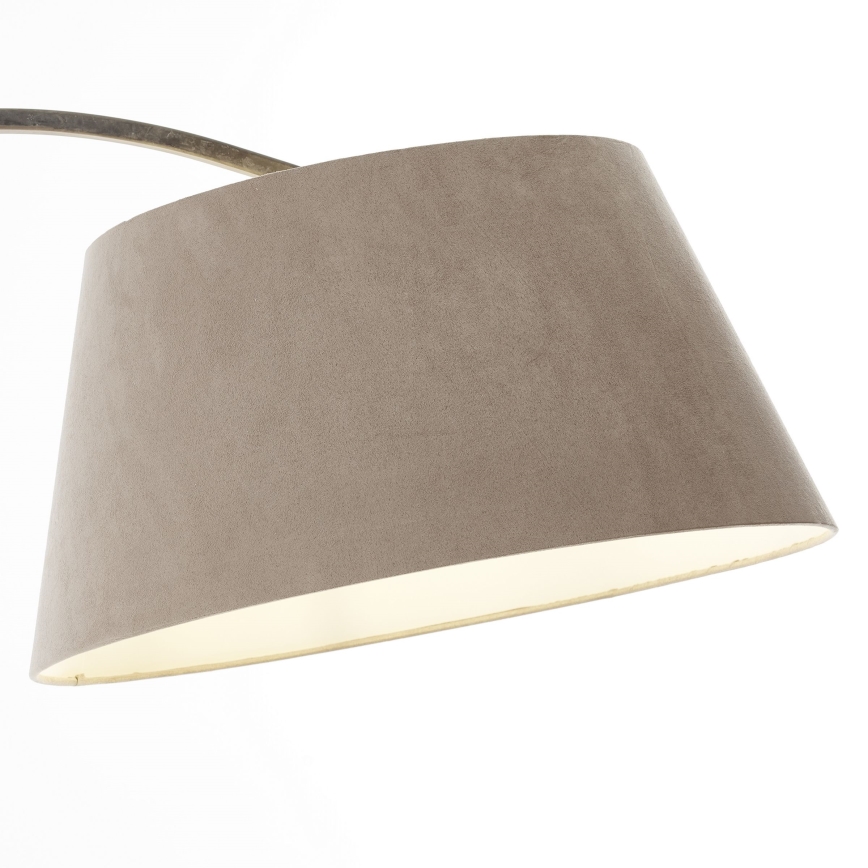 Brilliant - Επιδαπέδιο φωτιστικό BROK 1xE27/60W/230V τάουπ