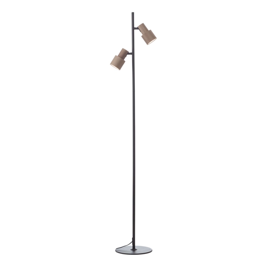 Brilliant - Επιδαπέδιο φωτιστικό CADIZ 2xGU10/10W/230V μπρονζέ