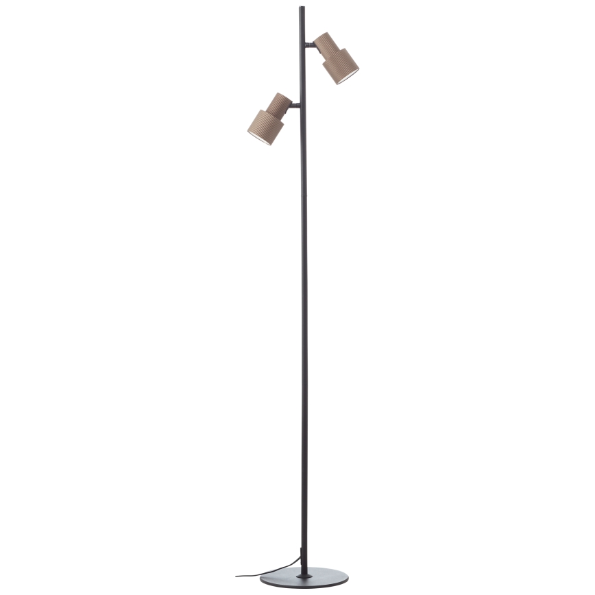 Brilliant - Επιδαπέδιο φωτιστικό CADIZ 2xGU10/10W/230V μπρονζέ