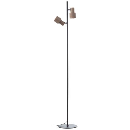 Brilliant - Επιδαπέδιο φωτιστικό CADIZ 2xGU10/10W/230V μπρονζέ