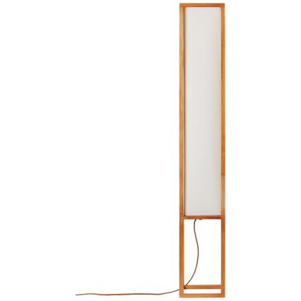 Brilliant - Επιδαπέδιο φωτιστικό SEASIDE 2xE27/40W/230V λευκό/καφέ