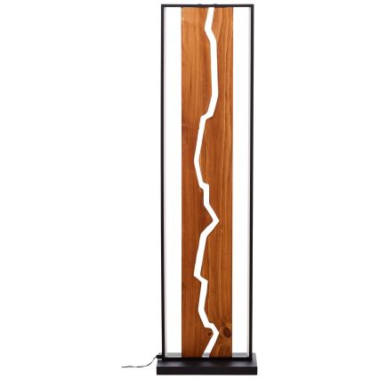 Brilliant - Επιδαπέδιο φωτιστικό THUNDER LED/18W/230V σε φινίρισμα πεύκου