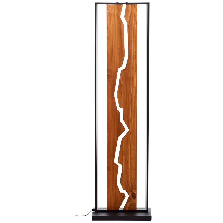 Brilliant - Επιδαπέδιο φωτιστικό THUNDER LED/18W/230V σε φινίρισμα πεύκου
