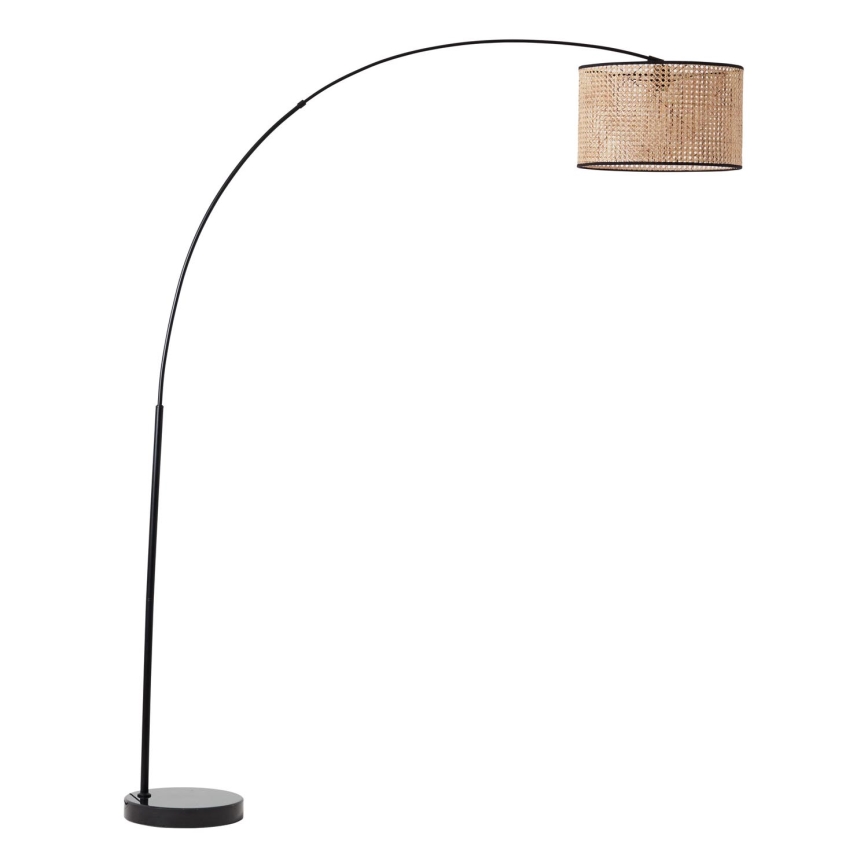 Brilliant - Επιδαπέδιο φωτιστικό WILEY 1xE27/60W/230V μαύρο/μπεζ