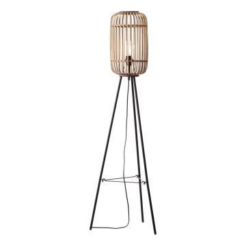 Brilliant - Επιδαπέδιο φωτιστικό WOODROW 1xE27/60W/230V μπαμπού